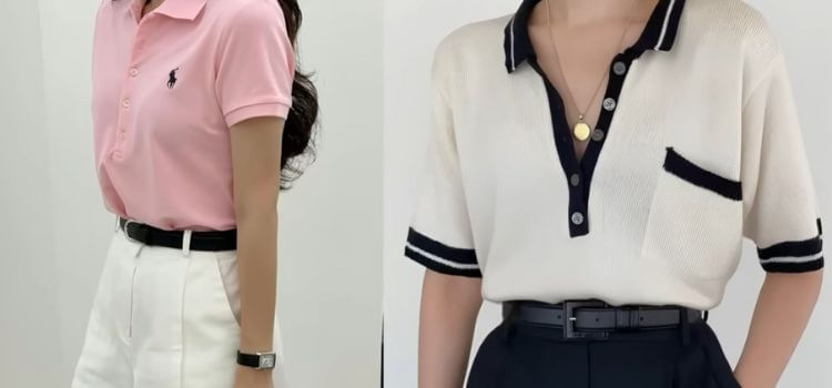 How to Wear Polo Shirts Fashionable Female