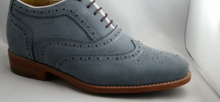  grey suede brogues