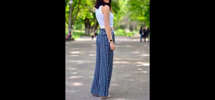 What to Wear With Blue and White Striped Pants