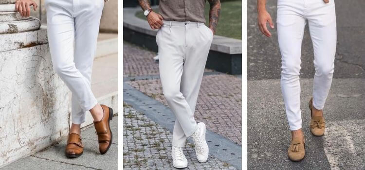 What Color Shoes With White Pants