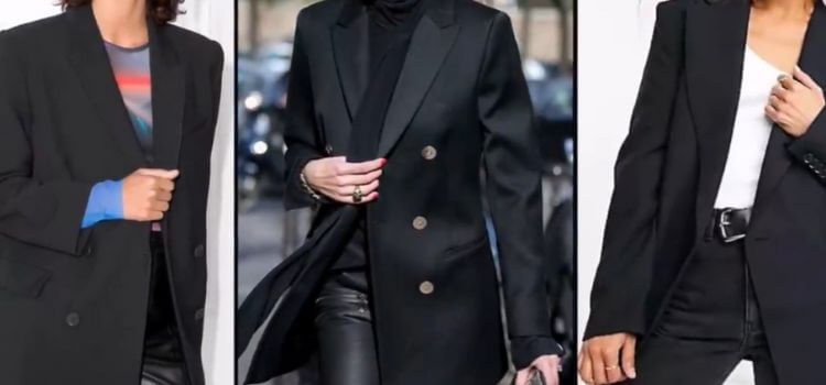 How to Style a Black Blazer 