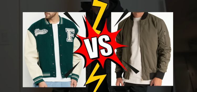 Bomber vs Varsity Jacket