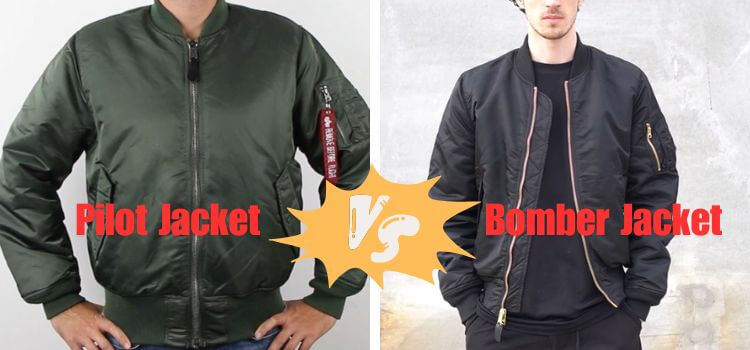 Pilot Jacket vs. Bomber Jacket