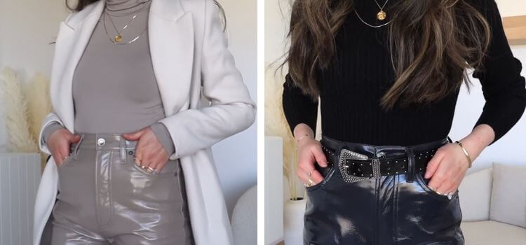 What to Wear with Leather Pants